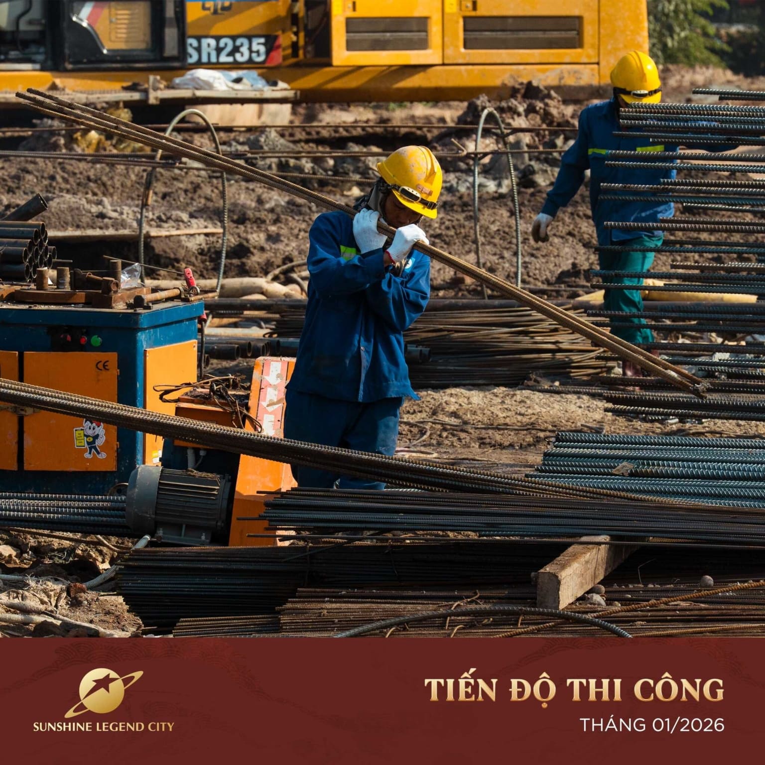 Tiến độ thi công Sunshine Legend City 3