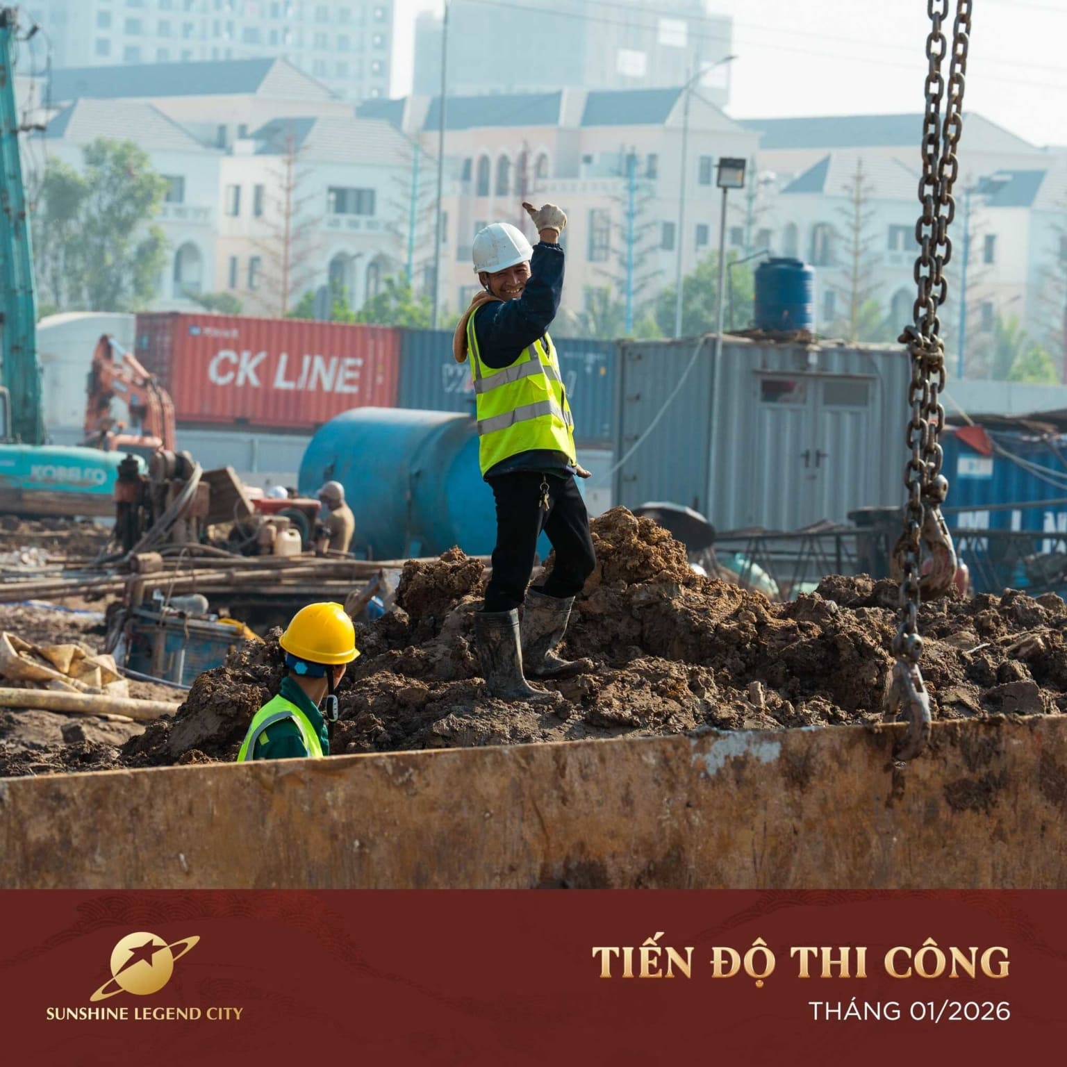 Tiến độ thi công Sunshine Legend City 2