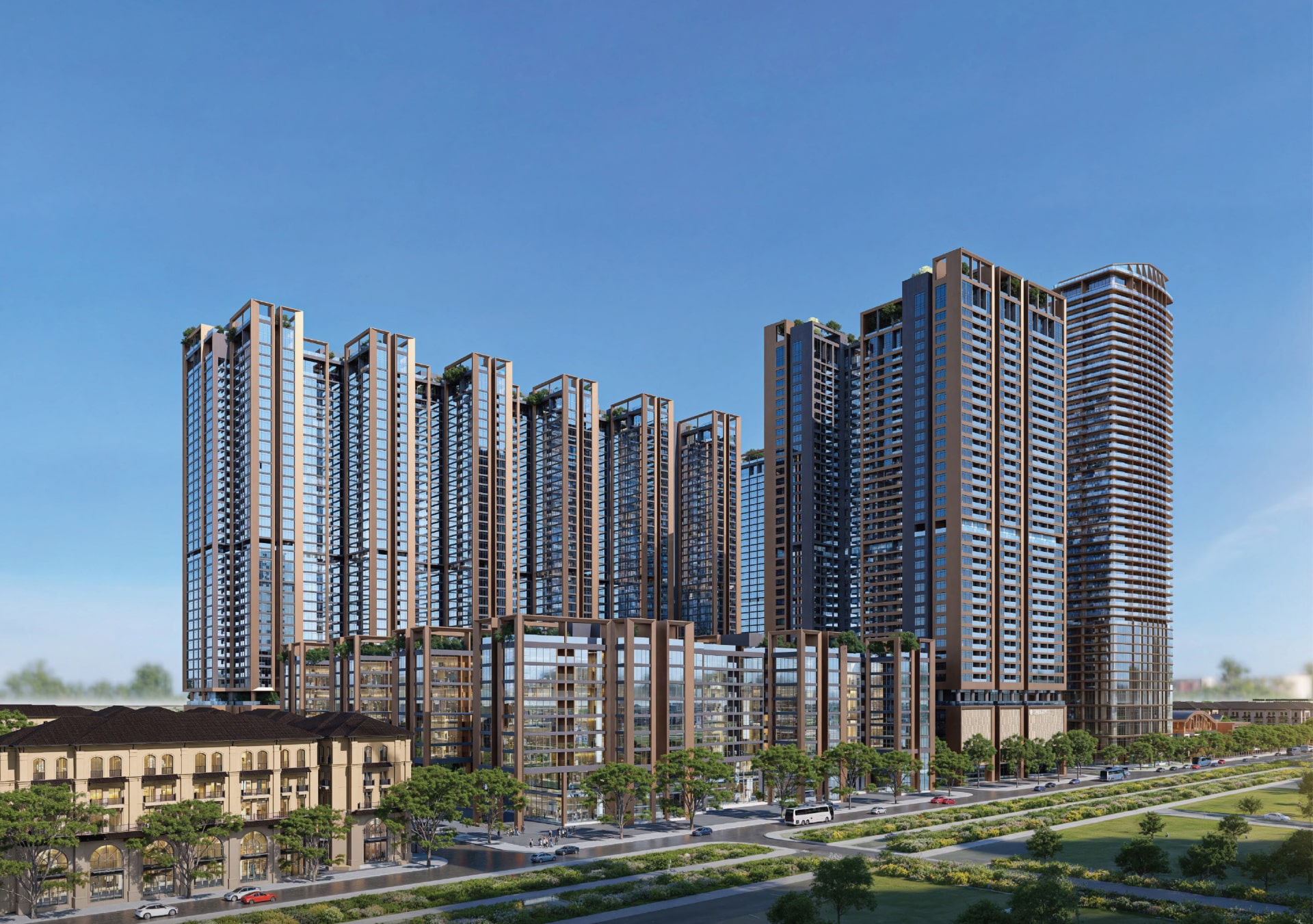 Phối cảnh Sunshine Legend City