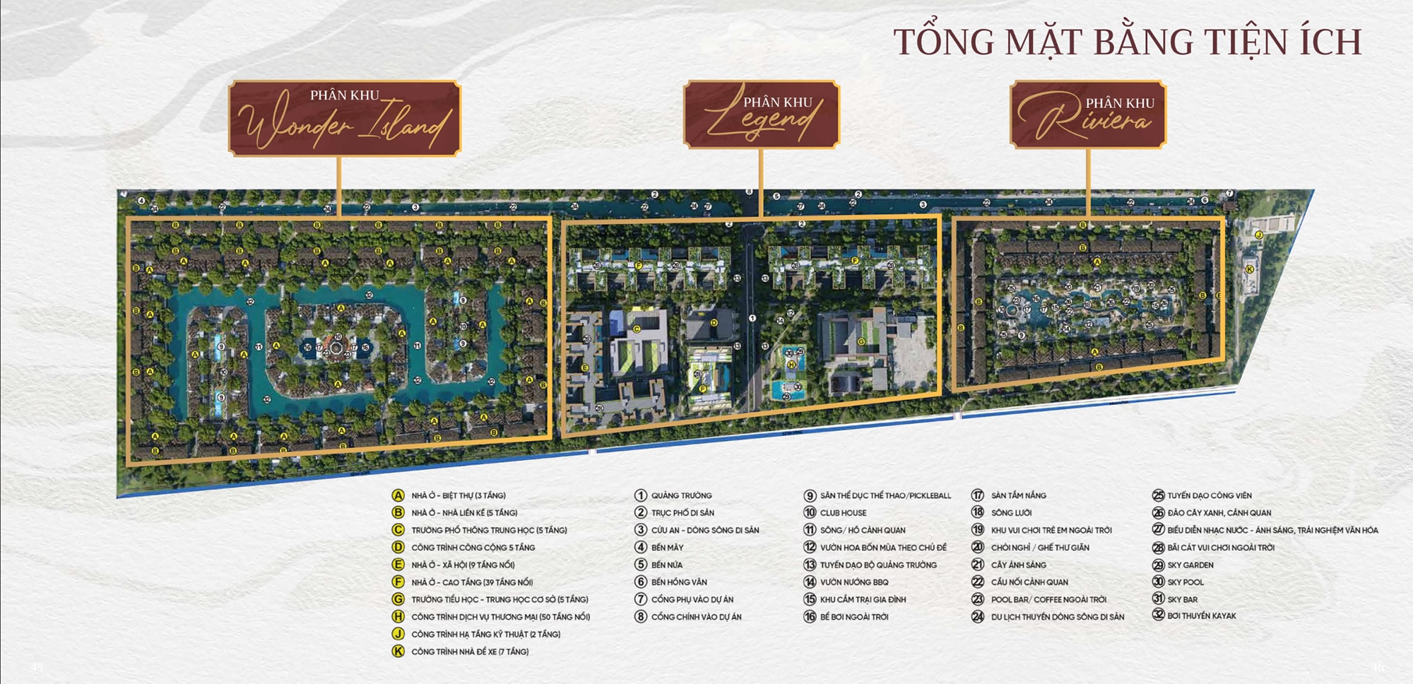 Tiện ích Sunshine Legend City